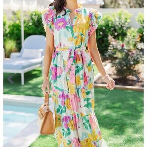 Future Fun Mint Floral Maxi Dress – XL Shop the Mint
